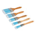 Silverline Synthetic Brush Set 5pce 19, 25, 40, 50 & 75mm Silverline - Town Tools 