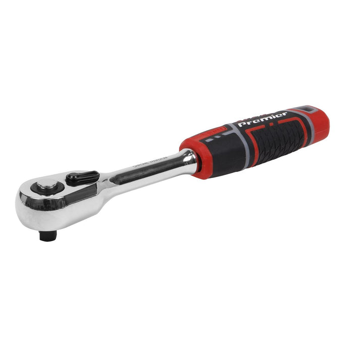 Sealey Premier Premier Ratchet Wrench with Flip Reverse 1/4"Sq Drive AK8934 Sealey Premier - Town Tools 