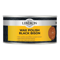 Liberon Black Bison Wax Paste Teak 500ml