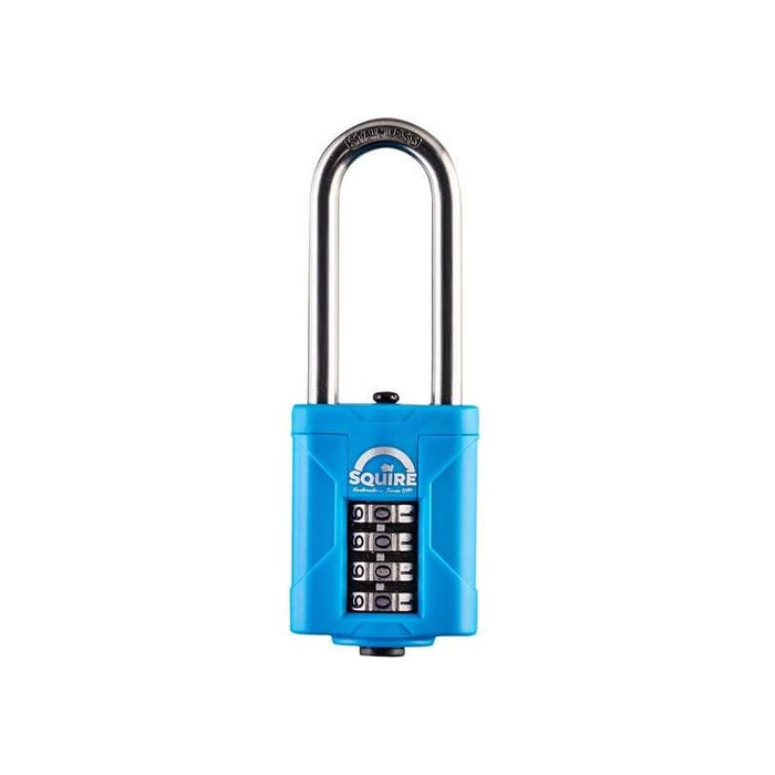 Squire CP40S25 Heavy-Duty Rustproof Marine Combi Padlock 40mm Long Shackle 63mm Boxed Squire - Town Tools