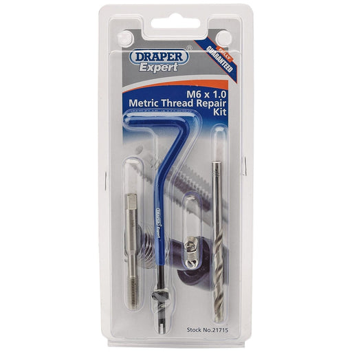 Draper Metric Thread Repair Kit, M6 x 1.0 21715 Draper - Town Tools 