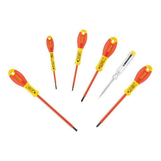 Stanley® Hand Tools FatMax® VDE Insulated Screwdriver Set, 6 Piece STANLEY® Hand Tools - Town Tools