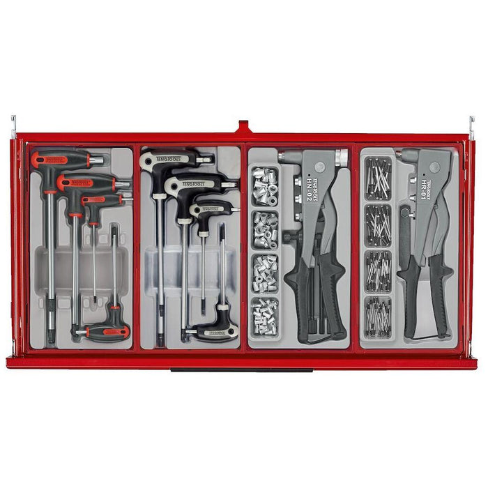 Teng Tools 26" PRO35™ Mega Master tool kit, 1033 pieces, red Town Tools - Town Tools