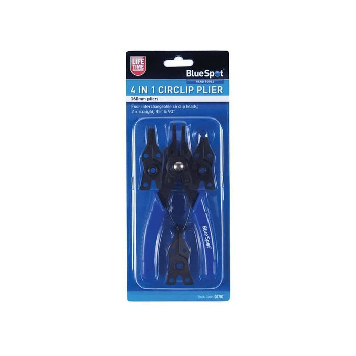 Bluespot Tools 4-in-1 Circlip Pliers BlueSpot Tools - Town Tools