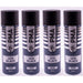 4 X Autotek Satin Black Paint Spray Aerosol 500Ml High Coverage Satin Black Autotek - Town Tools 