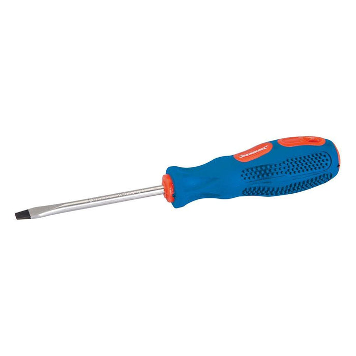 Silverline General Purpose Screwdriver Slotted Flared 5 x 75mm Silverline - Town Tools 