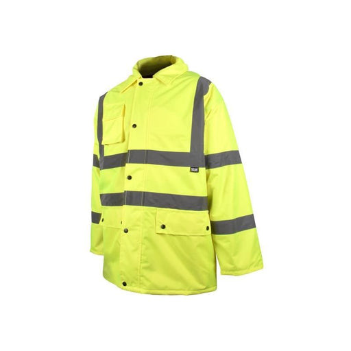 Scan Hi-Vis Motorway Jacket Yellow - XL (48in) Scan - Town Tools