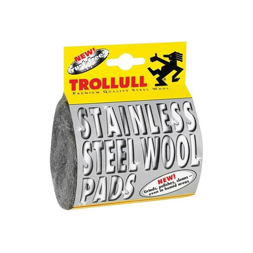 Trollull Stainless Steel Wool Pads (Pack 2) Trollull - Town Tools