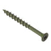 Forgefix Decking Screw Pozi Compatible ST Green Anti-Corrosion 4.5 x 60mm Box 200 ForgeFix - Town Tools