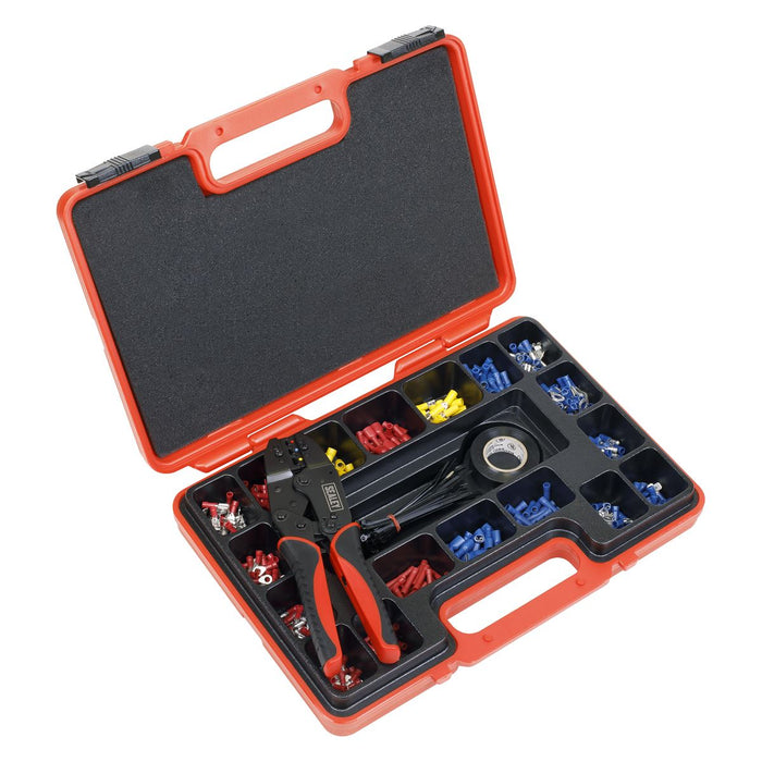 Sealey Ratchet Crimping Tool Kit 552pc AK386 Sealey - Town Tools 