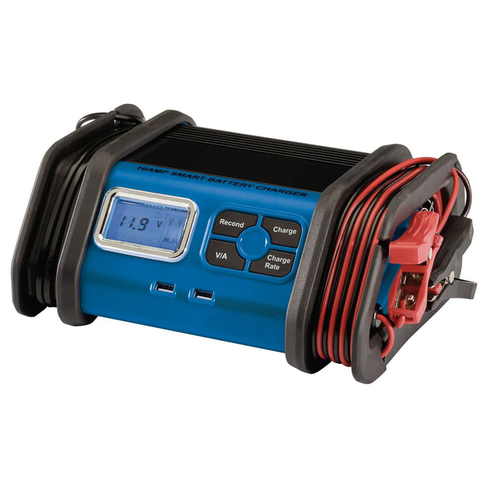 Draper 12V Battery Charger, 10A 53168 Draper - Town Tools 