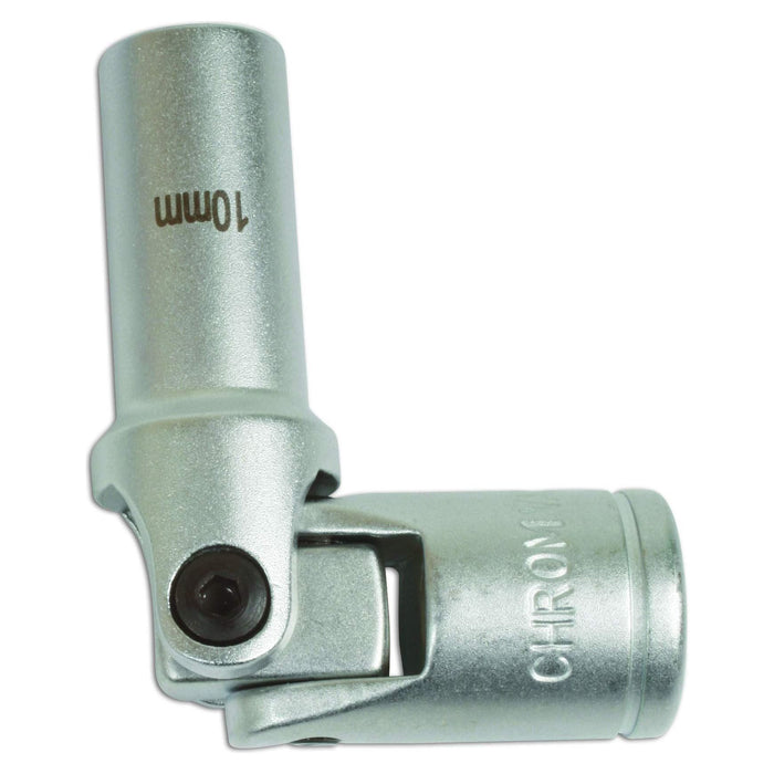 Laser Universal Joint Glow Plug Socket 3/8"D 10mm 5855 Laser - Town Tools 