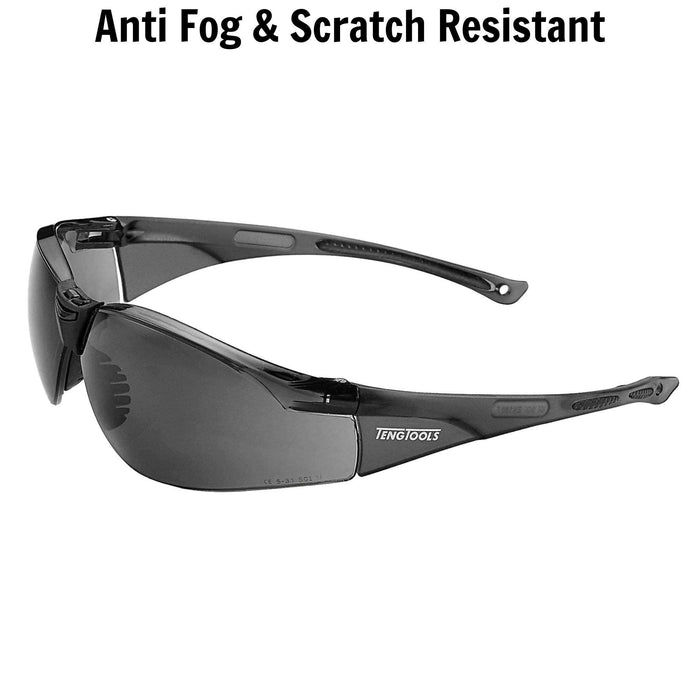 Teng Tools Safety Glasses Sport Style Grey Lens Teng Tools - Town Tools 