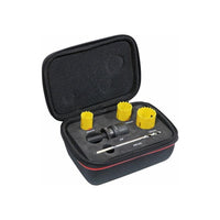 Starrett KFC03051 Kwik-Change Electrician's Holesaw Kit, 8 Piece