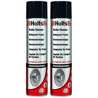 2x Holts Professional Brake & Clutch Cleaner Spray Grime Degreaser Remover 600ml
