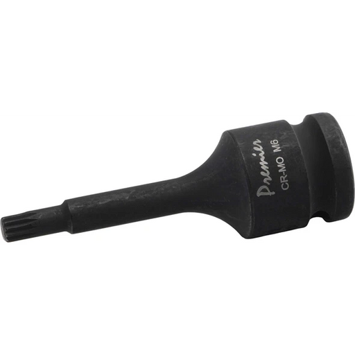 Sealey 1/2"Dr Impact Spline Socket Bit M6