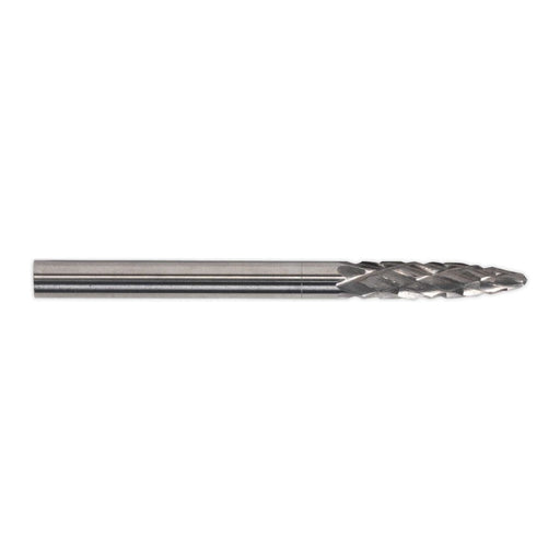 Sealey Micro Carbide Burr Ball Nose Tree Pack of 3 MCB006 Sealey - Town Tools 