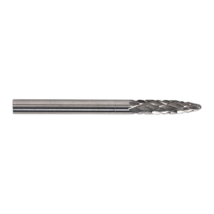 Sealey Micro Carbide Burr Ball Nose Tree Pack of 3 MCB006 Sealey - Town Tools 