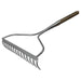 Faithfull Prestige Stainless Steel Garden Rake Ash Handle Faithfull - Town Tools