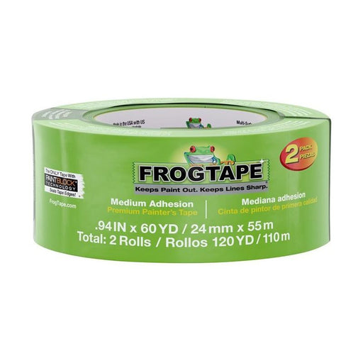 Shurtape FrogTape® Multi-Surface Masking Tape 24mm x 55m (2 Pack) Shurtape - Town Tools