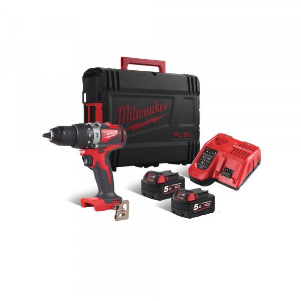 Milwaukee M18Blpd2-502X Brushless Percussion Drill Battery & Charger Included