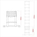 Sealey Telescopic Ladder 11-Tread Aluminium - BS EN 131 ATL11 Sealey - Town Tools 