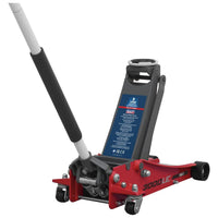 Sealey Low Profile Trolley Jack with Rocket Lift 3 Tonne - Red 3000LE