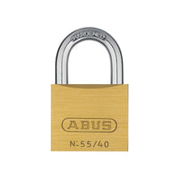 Abus Mechanical 55/40mm Brass Padlock Keyed Alike 5402