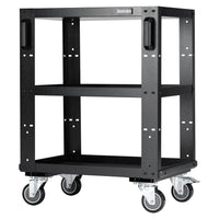 Draper Bunker Modular 3 Tier Tool Trolley, 646mm
