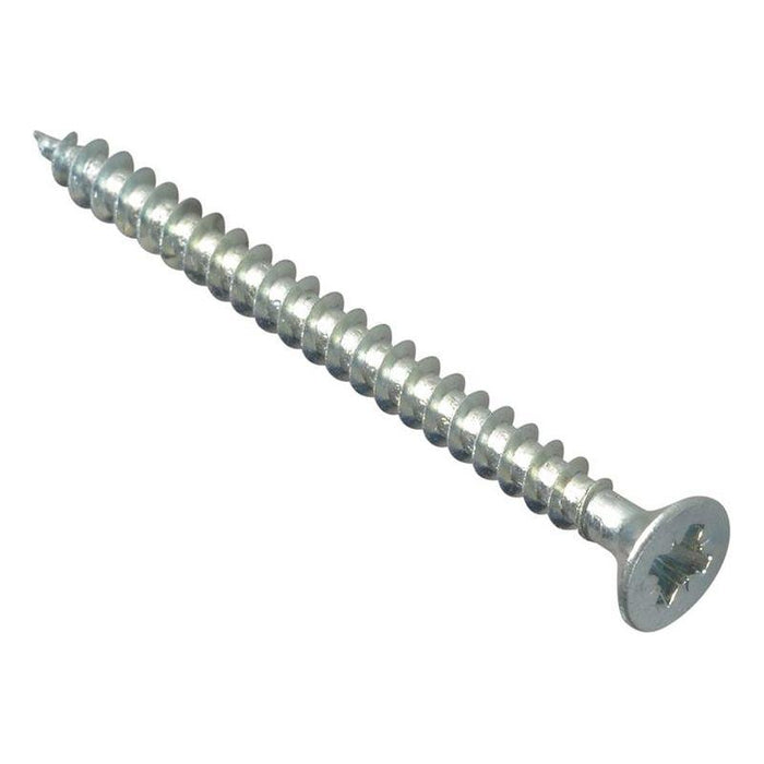 Forgefix Multi-Purpose Pozi Compatible Screw CSK ST ZP 4.0 x 50mm Forge Pack 15 ForgeFix - Town Tools