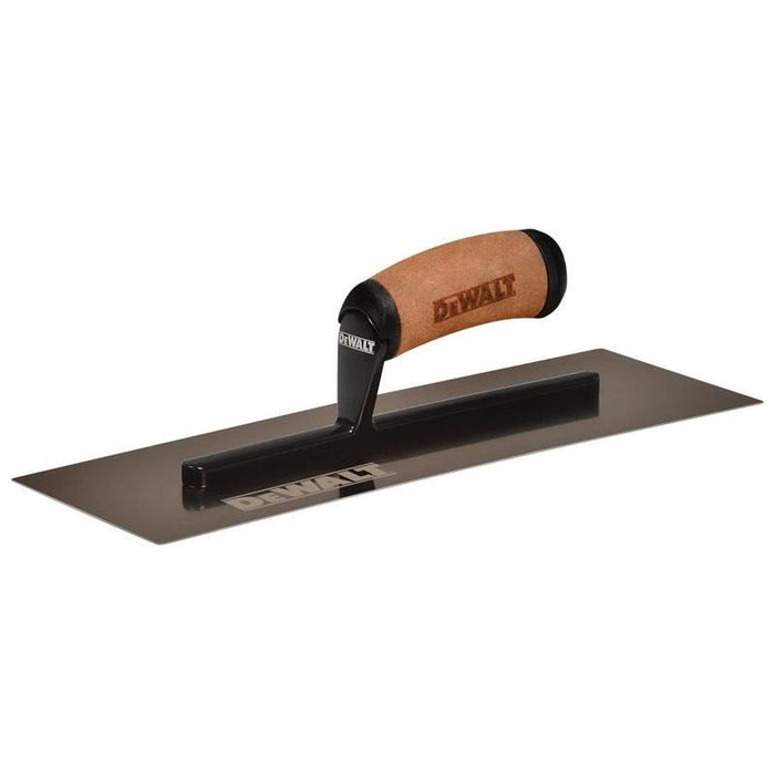 Dewalt Drywall Curved Gold Stainless Steel Finishing Trowel 14in DEWALT Drywall - Town Tools
