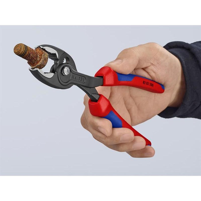 Knipex TwinGrip Slip Joint Pliers Multi-Component Grip 200mm Knipex - Town Tools