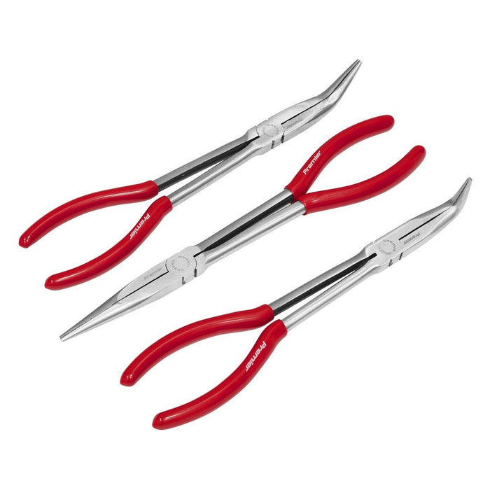 Sealey Needle Nose Pliers Set 3pc 280mm AK8568