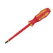 Draper XP1000 VDE Plain Slot Screwdriver, 5.5 x 125mm 64419 Draper - Town Tools 