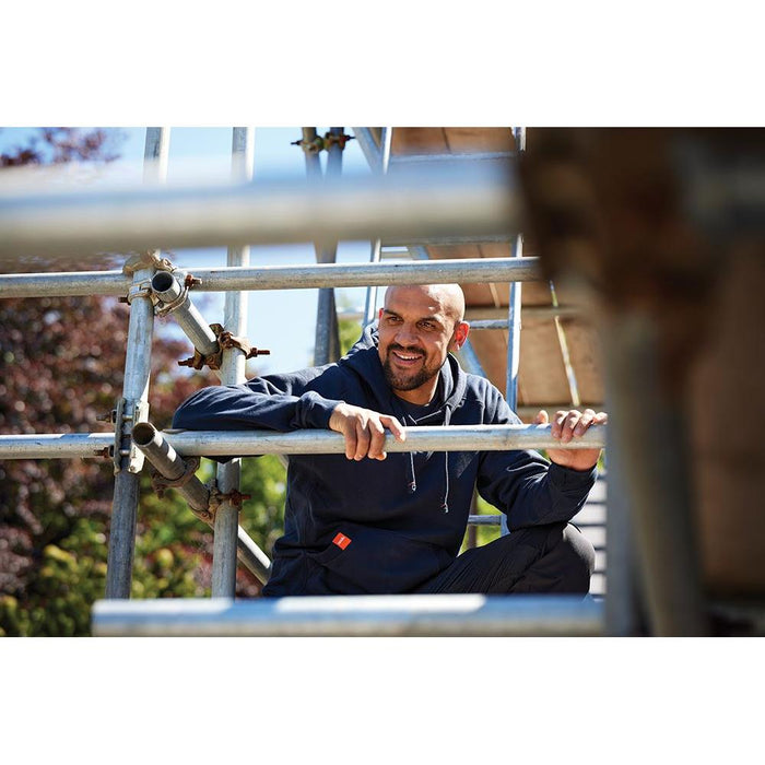 Scruffs Eco Worker Hoodie Navy XL Scruffs - Town Tools 