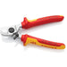 Knipex VDE Cable Shears with Return Spring 165mm Knipex - Town Tools