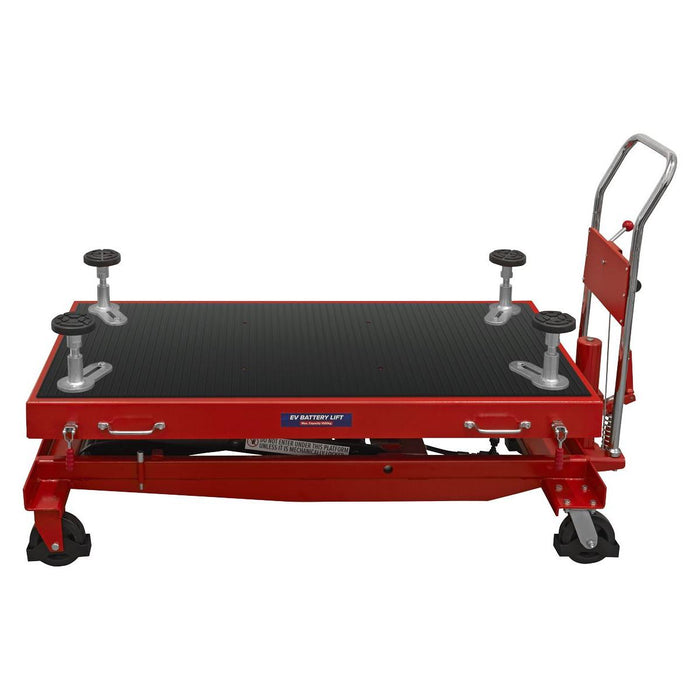 Sealey High Lift EV Battery Lift/Hydraulic Platform Truck 1000kg Capacity Sealey - Town Tools 