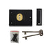 Yale Locks P402 Rim Lock Black Finish 102 x 76mm Visi Yale Locks - Town Tools