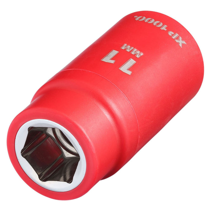 Draper XP1000 VDE Socket, 3/8" Sq. Dr., 11mm Draper - Town Tools