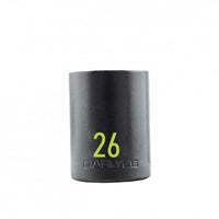 Carlyle Tools 1/2Dr 26mm 6 Point Impact Socket