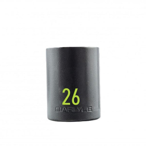 Carlyle Tools 1/2Dr 26mm 6 Point Impact Socket - image 1