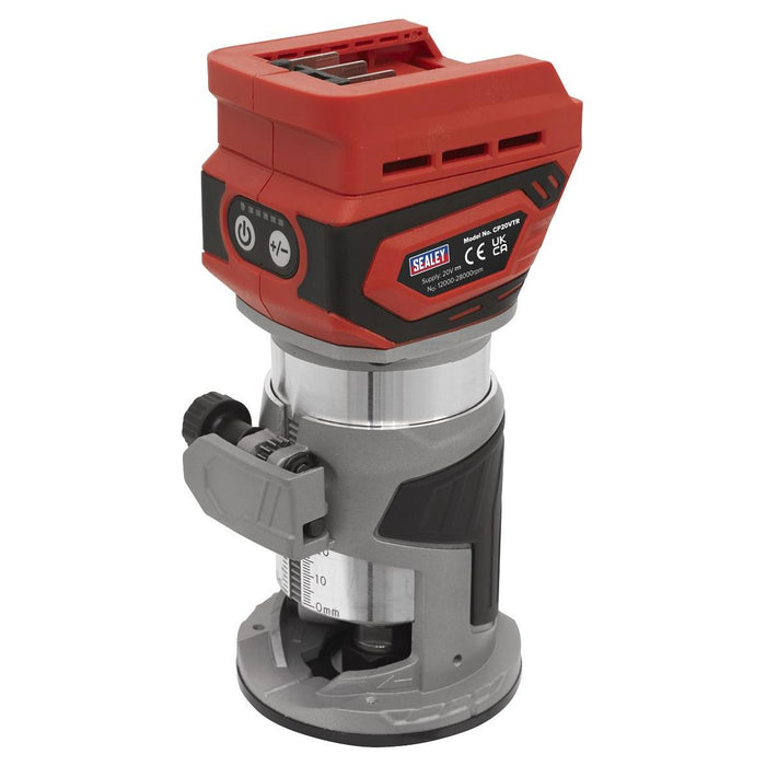 Sealey SV20 Series Cordless Trimming Router 20V - Body Only CP20VTR Sealey - Town Tools 