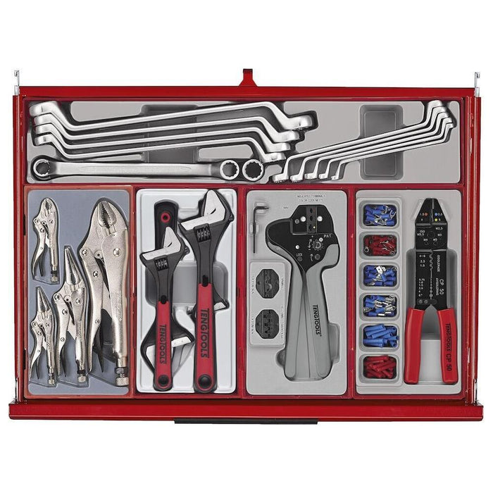 Teng Tools 53" PRO35™ Monster stack tool kit 1295 pieces red Town Tools - Town Tools
