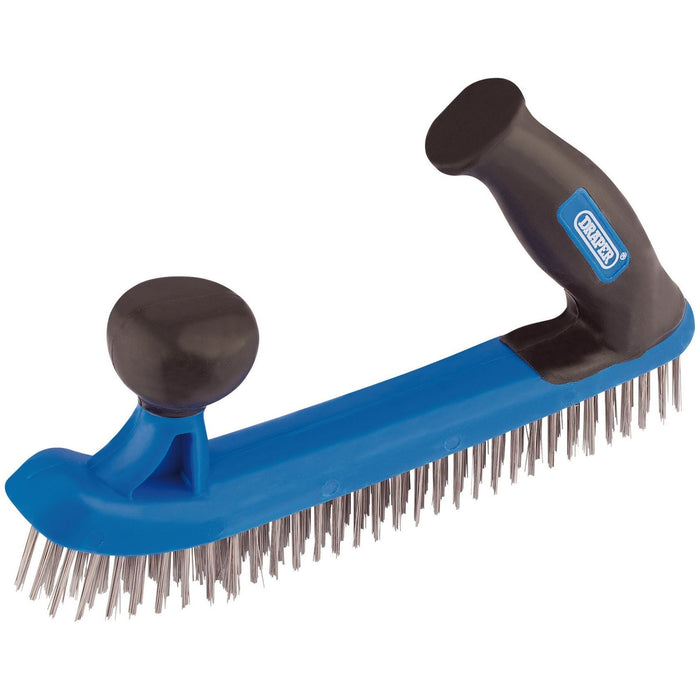 Draper Two Handle Wire Brush, 235mm 17188 Draper - Town Tools 