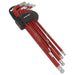 Sealey Ball-End Hex Key Set 11pc Anti-Slip Extra-Long Metric AK7164 Sealey - Town Tools 