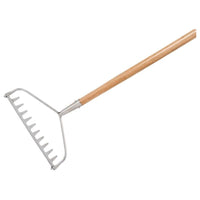 Kent & Stowe Stainless Steel Garden Life Soil Rake, FSC®