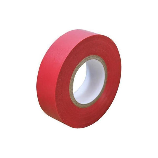 Faithfull PVC Electrical Tape Red 19mm x 20m Faithfull - Town Tools