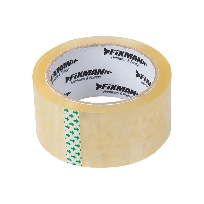 Fixman Packing Tape 48mm x 66m Clear Fixman - Town Tools 