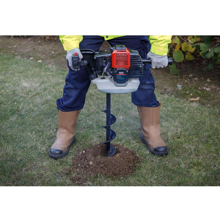 Sealey Petrol Earth Auger 2-Stroke PHA100 Sealey - Town Tools 