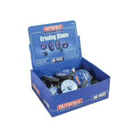 Faithfull Grinding Wheel Assortment, 36 Piece